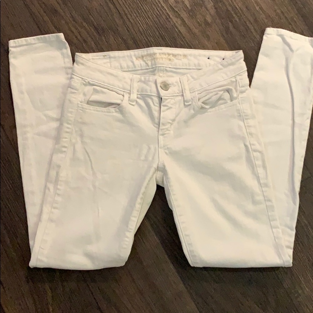 American Eagle White Jegging
